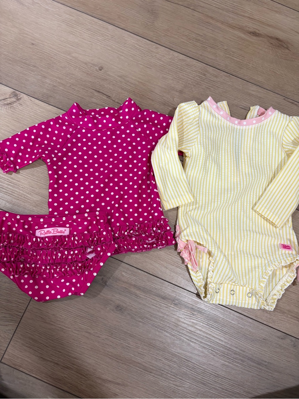12-18m Ruffle Butts Swimsuit Bundle